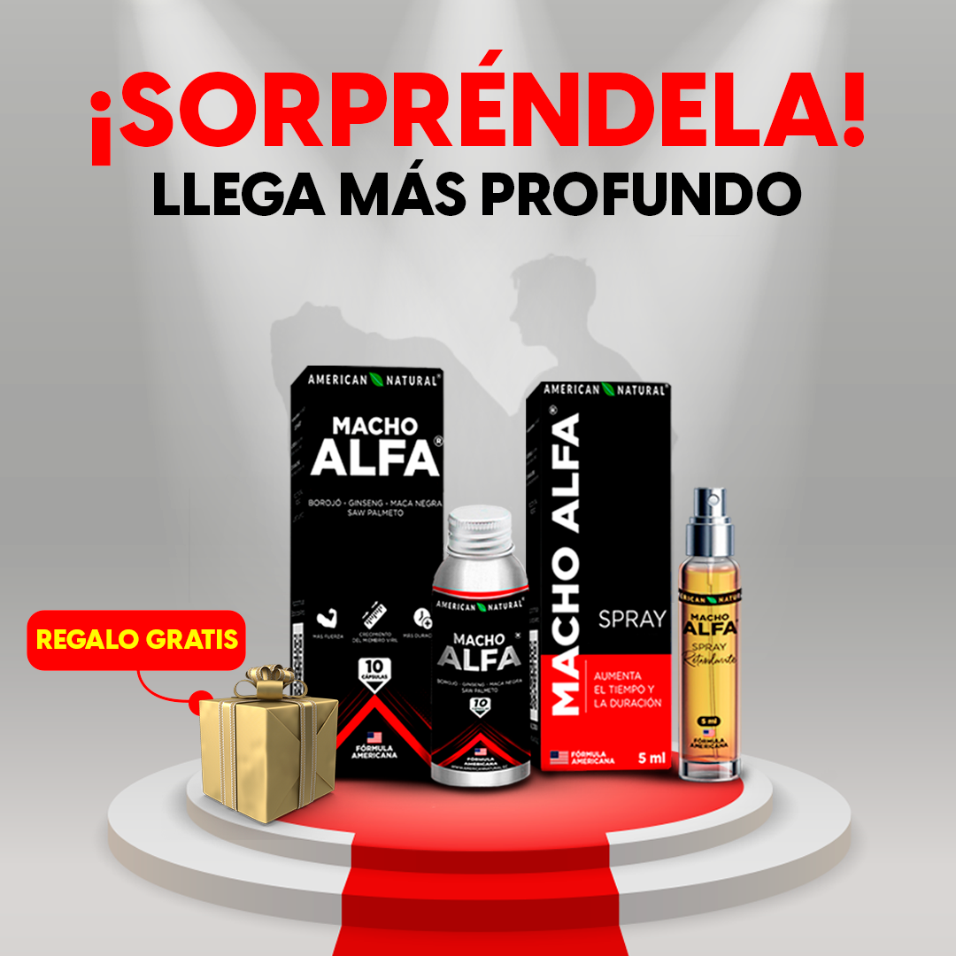 MACHO ALFA 10 CAPSULAS + ANILLO