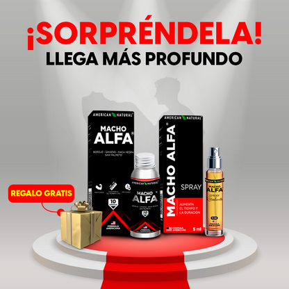MACHO ALFA 10 CAPSULAS + ANILLO