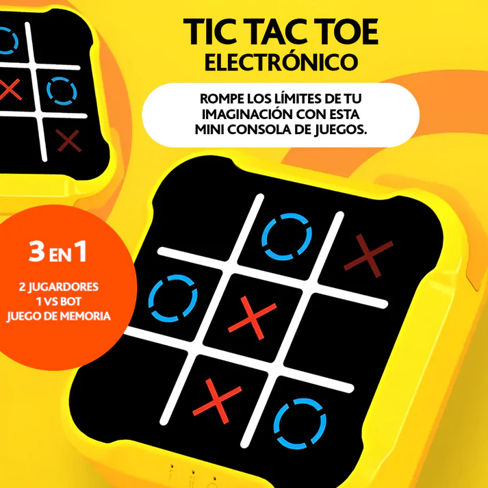 Juego Electronico Tres En Raya